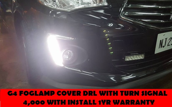 FOGLAMP COVER DRL WITH SIGNAL G4 